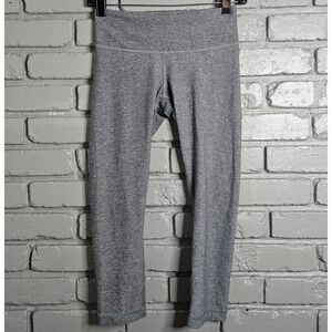 Lululemon Cropped Capri Grey Leggings Size 4